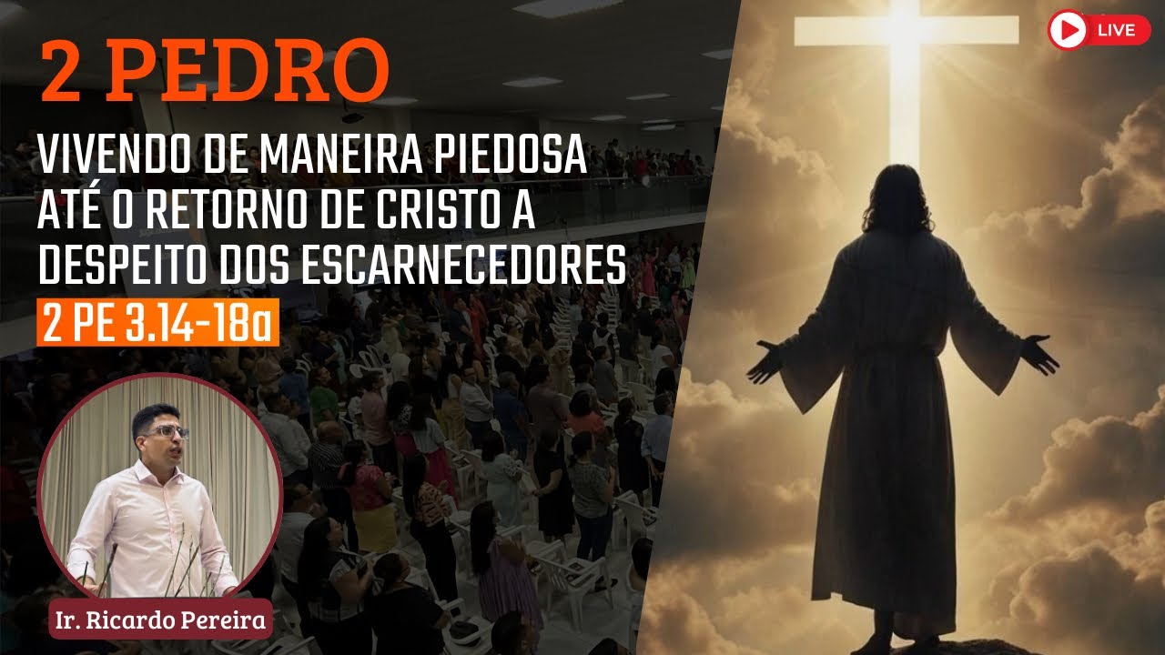 IBG Celebração | 18.02.2024 | 2 Pedro 3.14-18a com Ir. Ricardo Pereira