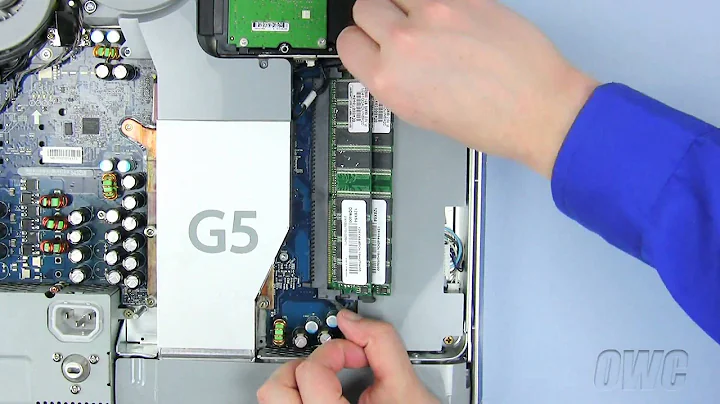 20-inch iMac G5 Memory Installation Video