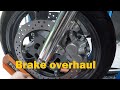 Yamaha XJ650 Part 13 Front brake caliper overhaul