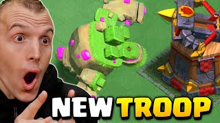 New Mountain Golem Troop Explained - Clan Capital Update!