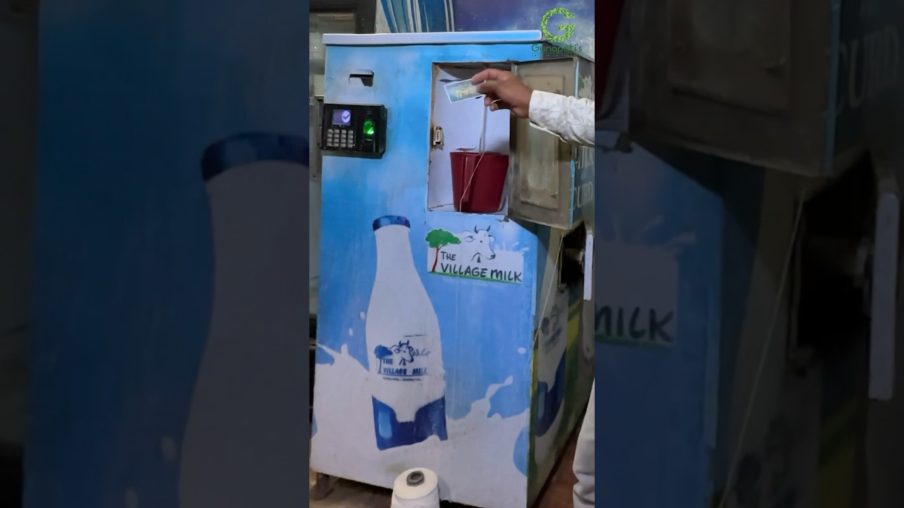 Milk dispenser machine 