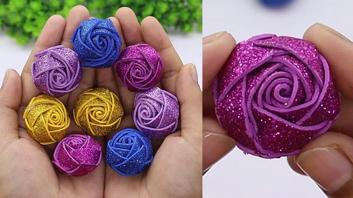 Roses with Foamiran | Flowers Making from EVA Foam Sheets | DIY Crafts and Decor Ideas