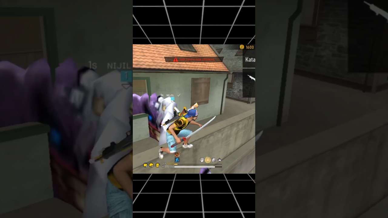 clock tower roof tricks😱🔥#shorts #freefiremax