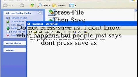 How to change your wow realmlist the easy way