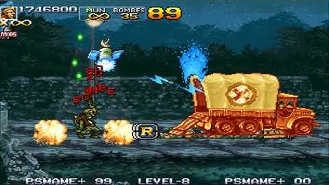 Metal Slug 4 ROM Hack Last Bullet Remix #3 Plus Style Model Zombie Players Mode Remix