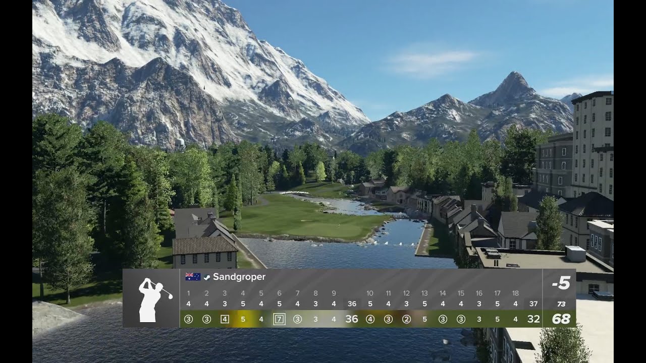 PGA TOUR 2K23 - Artica Golf Club - YouTube