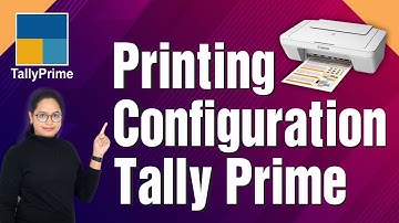 Invoice printing configuration in Tally Prime|  Tally printing setting in hindi