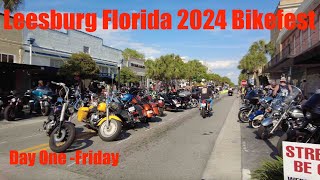 Leesburg Florida Bikefest 2024 Motorcycle Rally. Is it better than Daytona Bikeweek?