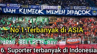 ternyata BOBOTOH suporter terbanyak di asia ❗6 Suporter terbanyak dan di segani di indonesia