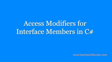 Interface Access Modifiers in C# 8 | Interface Explicit Access Modifiers
