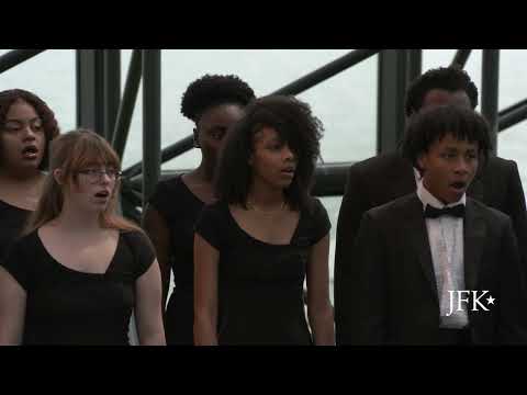 Boston Arts Academy Spiritual Ensemble at the JFK Library