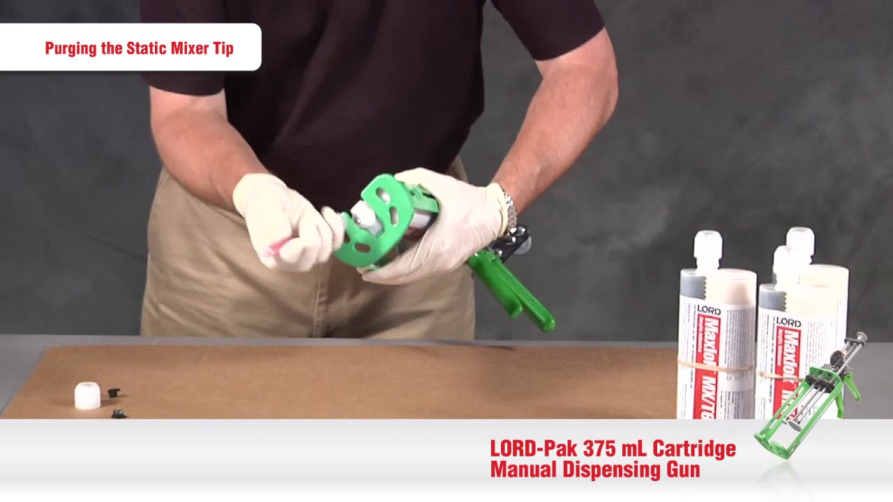 LORD Pak™ 375mL Cartridge Manual Dispensing Gun