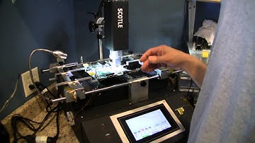 DV6000 DV9000 Reflow setup and preparing the HP PCB Mainboard for reflow. Part 2