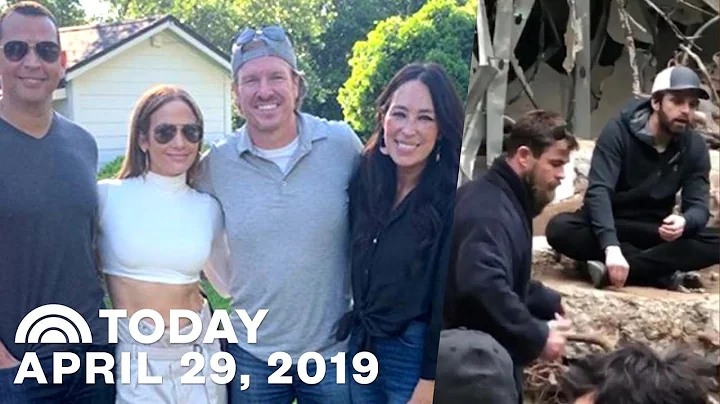 Chip And Joanna Gaines Hang With J. Lo | Chris Pra...