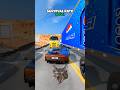 Which car overtakes the truck and survives? #beamng #beamngdrive #game #gaming #car #cars