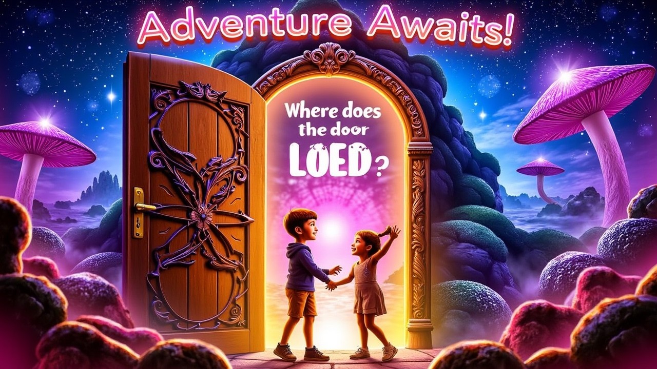 "Luna & Leo's MAGICAL DOOR Adventure! 🚪✨ Talking Animals & Secret Worlds | Kids Storytime"(Part 1)"