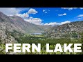 High Sierra Hiking to Fern Lake via the June Lake Loop