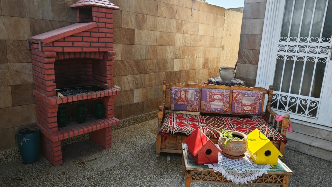 #روتيني الصباحي مع اطفالي 🤧 في المنزل 🏡جبت بيت للعصافير تغيرات بلحديقة 🍁🍂🍁