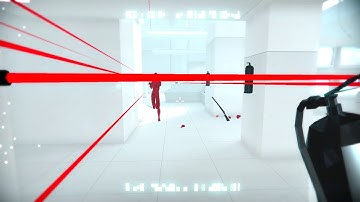 Insane Bullet Dodge and Time Freezing on SUPERHOT