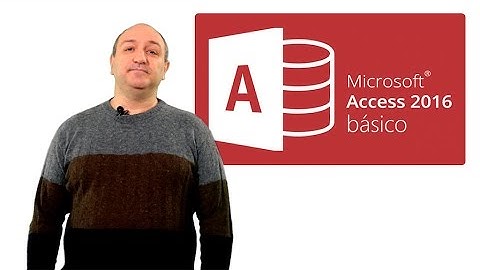 Curso de Access 2016 Básico