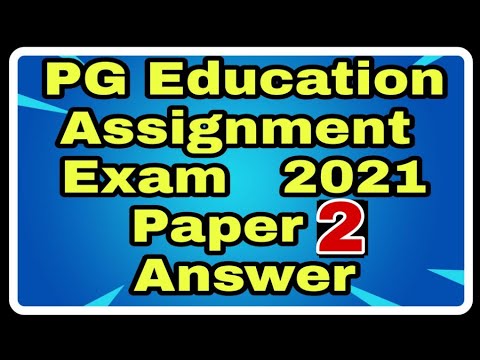 nsou pg 2nd year assignment