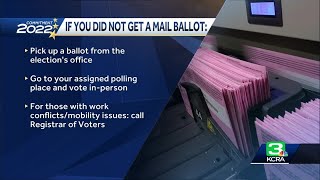 Placer County Registrar of Voters sat down with KCRA 3 to speak about how voters can vote this El...
