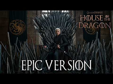 House of the Dragon 3 Episode 2 | Rhaenyra Takes The Iron Throne Theme | EPIC VERSION