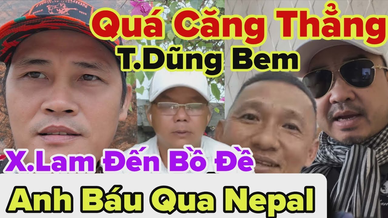 A.Báu Đang Ở Đâu.. X.Lam Đến Bồ Đề.. T.Dũng Nói Gì?.. Nini Pem DHN