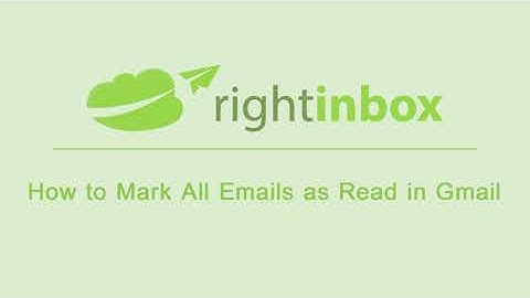 How to Mark All Emails as Read in Gmail