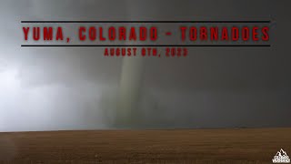 Yuma, Colorado EF-3 TORNADO // Zapped BY LIGHTNING WHILE FILMING!!!
