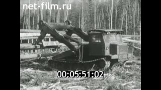 1978г. Пинчугский леспромхоз. ПО 