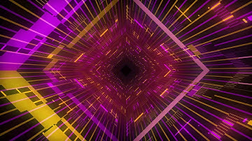 VJ LOOPS 2021- 4K Abstract Crystals, Mirrors VJ Motion Background || Neon Light Tunnel Free VJ Loops