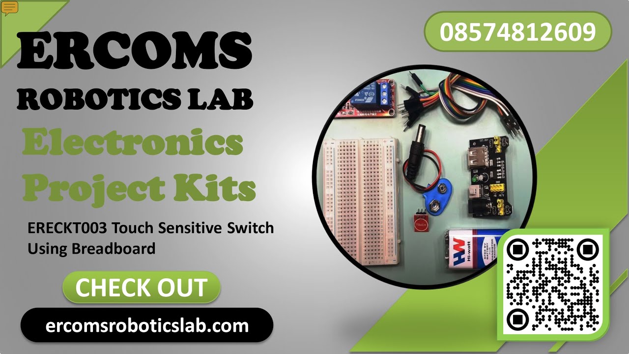 ERECKT003 || Touch Sensitive Switch Using Breadboard