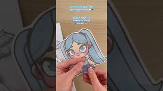 Cinnamoroll paper doll from Avatar World ☁️💙 #avatarstory #avatarworlddiy #sanrio