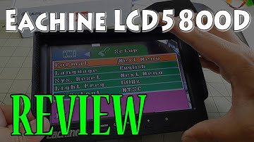Eachine LCD5800D FPV Monitor Review 👍