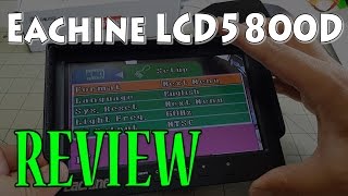 Eachine LCD5800D FPV Monitor Review 👍