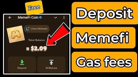 How To Deposit Ethereum (Linea) 2 Usdt In Memefi Wallet Airdrop For Gas Fee 💯 #memefi #gasfee #dogs