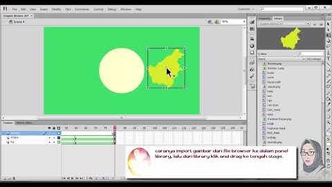 Belajar Animasi Motion Graphics dengan Adobe Flash Part 5