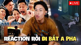 REACTION ĐI ĂN BÒ CÙNG MẤY A LỚN & TRUY BẮT A PHA TRONG GTA V