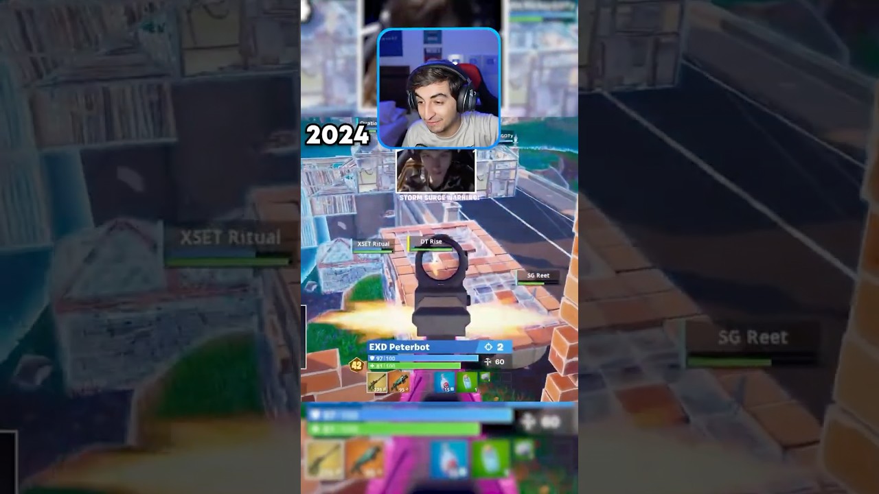 MEJORES CLIPS de cada AÑO en Fortnite!  #fortnite #fortniteclips