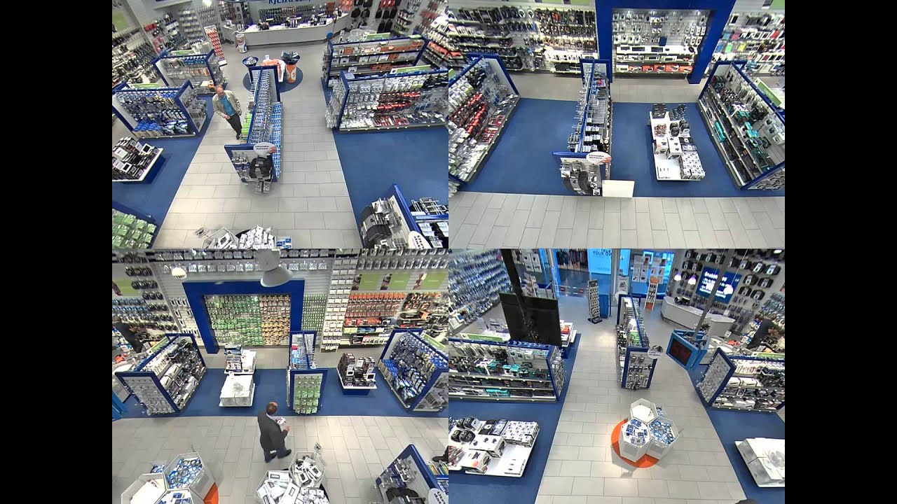 New Axis M3007-PV/P in Quad View - YouTube