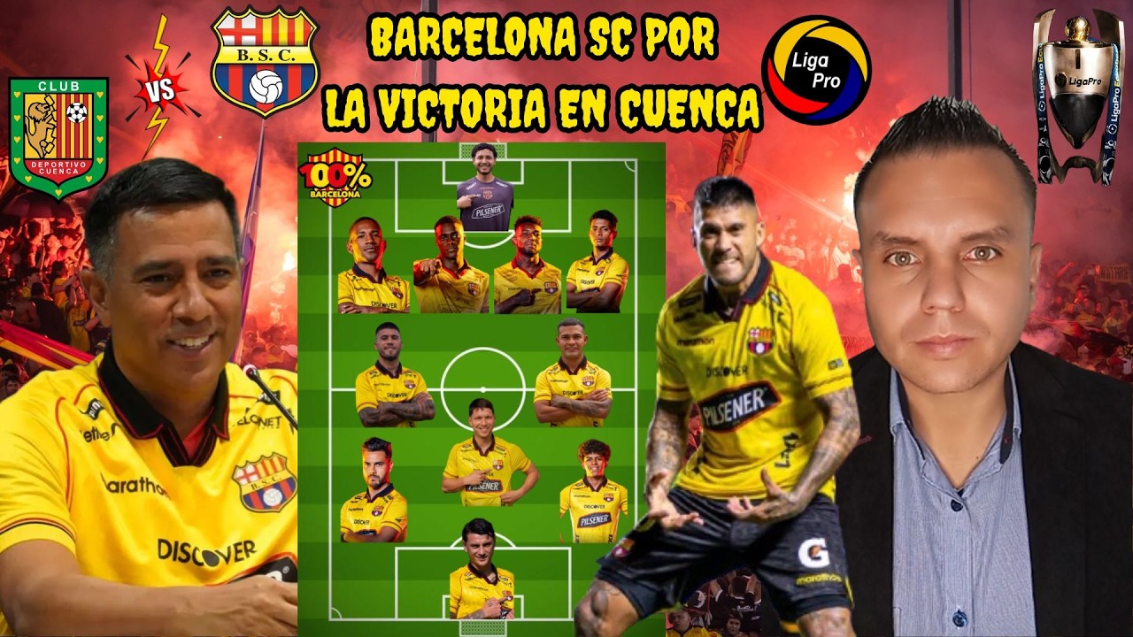 #ENVIVO🟡⚫🔴 ATENCIÓN 🚨🚨🚨 CAMBIOS URGENTES EN LA ALINEACIÓN DE FARÍAS PARA ENFRENTAR AL #DCUENCA ⚽🎙️