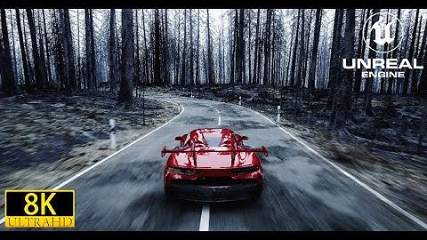 Unreal Engine 5.2 Car Gameplay High Quality Reflections