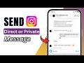 Instagram Chat | How To Send Direct Message! 3 Ways 2026