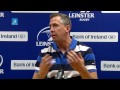 LTV:Leinster press conference Guy Easterby