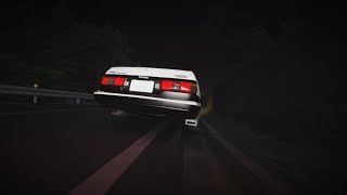 AE86 vs R32 Short High Speed Cornering & Simple Gutter Run