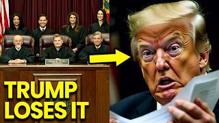 Trump LOSES IT as Supreme Court Judge CALLS HIS BLUFF!!