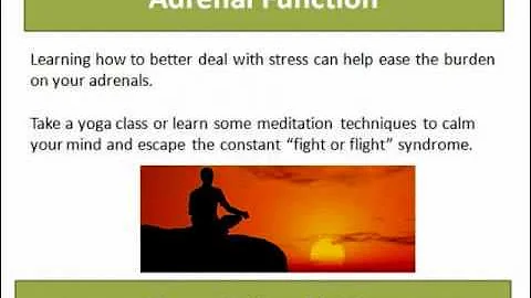 Super Adrenal Function - Your Adrenal Glands & How to Keep Them Healthy