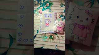 Mini hello kitty blind bag 💖🍓🌷 #diy #asthetic #craft #blindbag #kanuartcraft