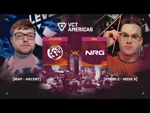 LEV vs. NRG - VCT Americas Stage 2 - Playoffs D4 - Map 1